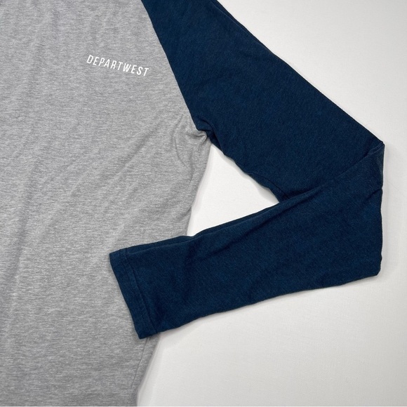 Buckle Dept West Raglan Tee Shirt Long Sleeve Outdoor Camping Comfy Lounge Med - Picture 3 of 12